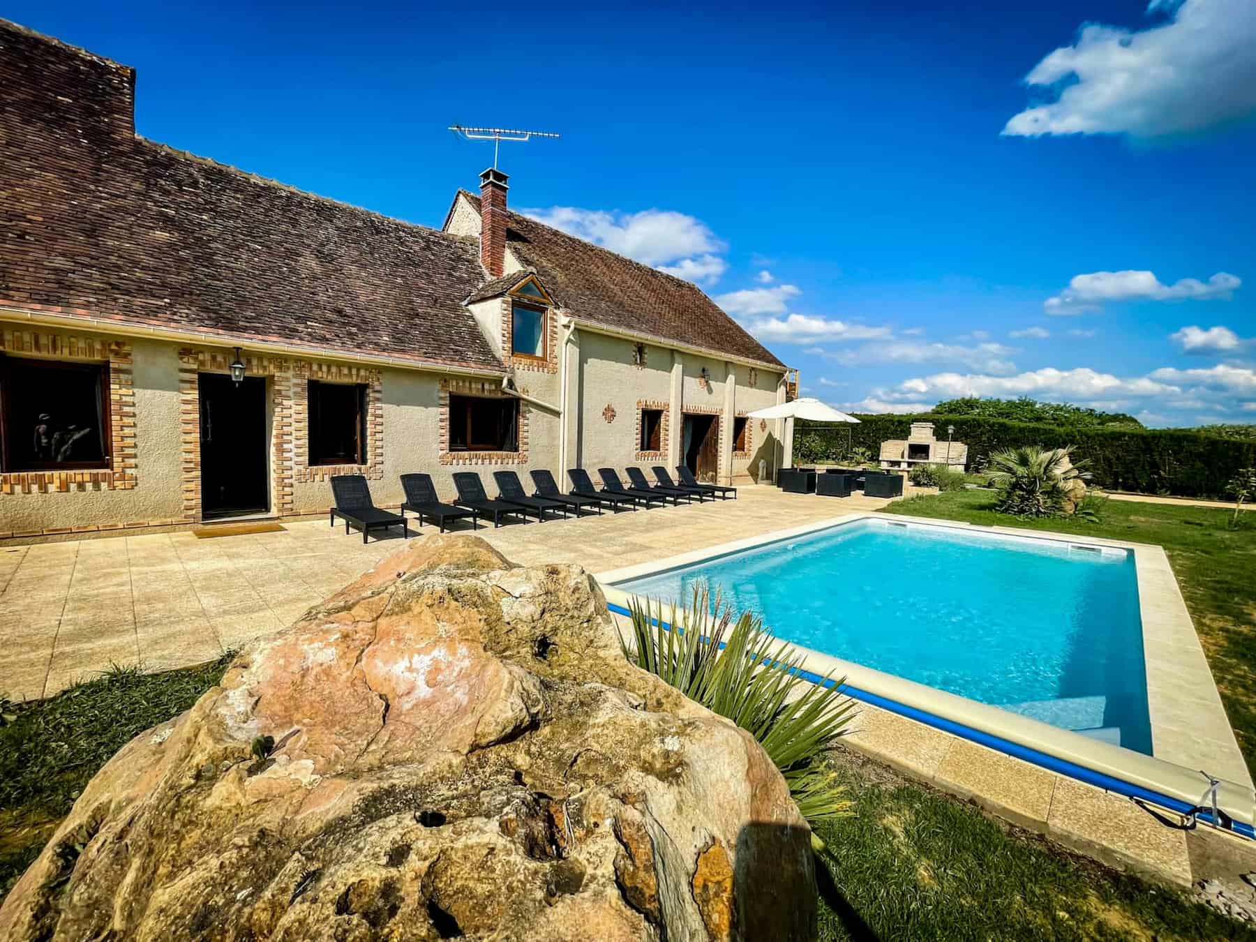 maison avec piscine evjf